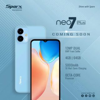 Sparx Neo 7 Plus (64GB + 4GB) - Price & Specifications